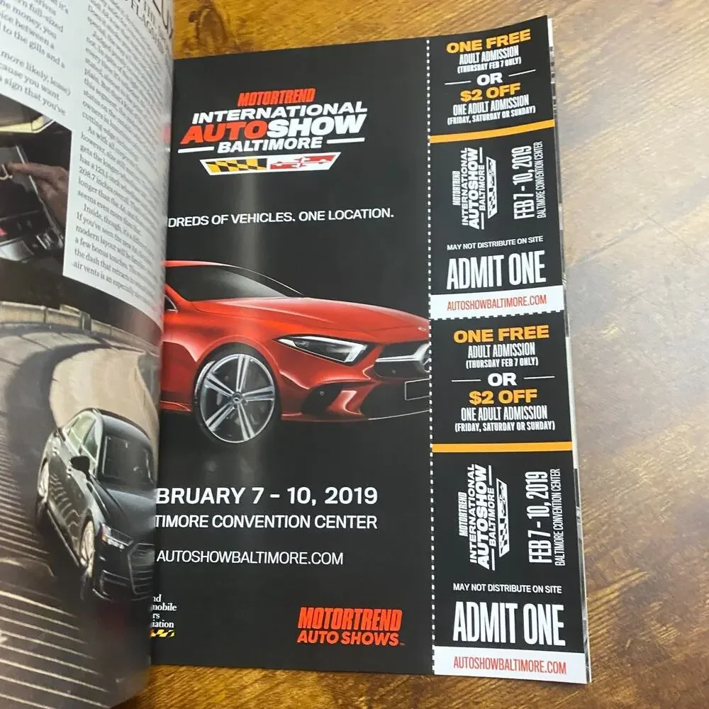 MOTOR TREND MAGAZINE-------MARCH 2019
